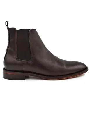 Botín estilo dh de piel para hombre