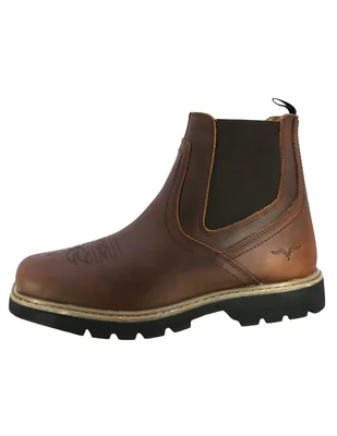 Botín Texaban de piel para hombre