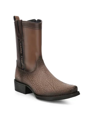 Bota Cuadra de piel para hombre