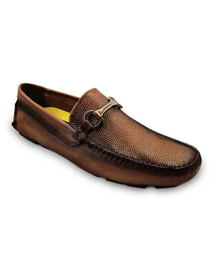 Zapato mocasín Randem Portland Mantarraya Caoba para hombre