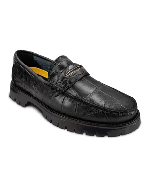 Mocasín RANDEM Chunker Belly Negro para hombre