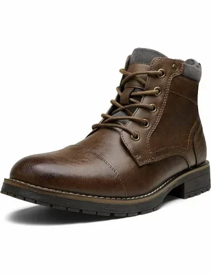 Bota Bmny de piel para hombre