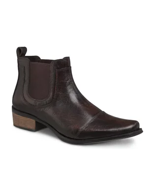 Bota Urban Cowboy de piel para hombre