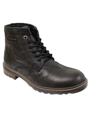 Bota Jeep de piel para hombre