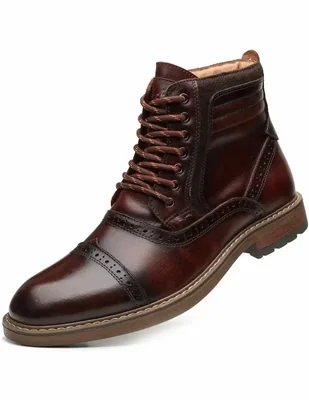 Bota Bmny de piel para hombre