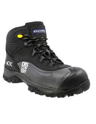 Bota industrial discovery expedition de cuero y piel