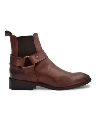 Botín Estilo Dh de piel para hombre