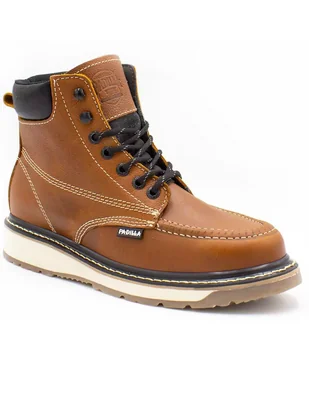 Bota Industrial Padilla Flotter Roble de cuero para hombre