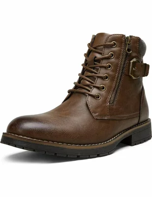 Bota Bmny de piel para hombre