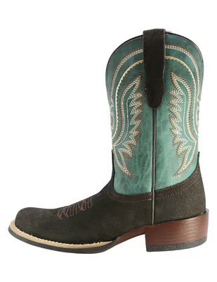 Bota texaban vaquera de piel para hombre