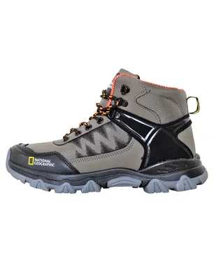 Botín Kuali Shoes senderismo de piel sintética para hombre