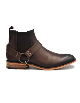 Botín Estilo Dh Chelsea Arnés de piel para hombre