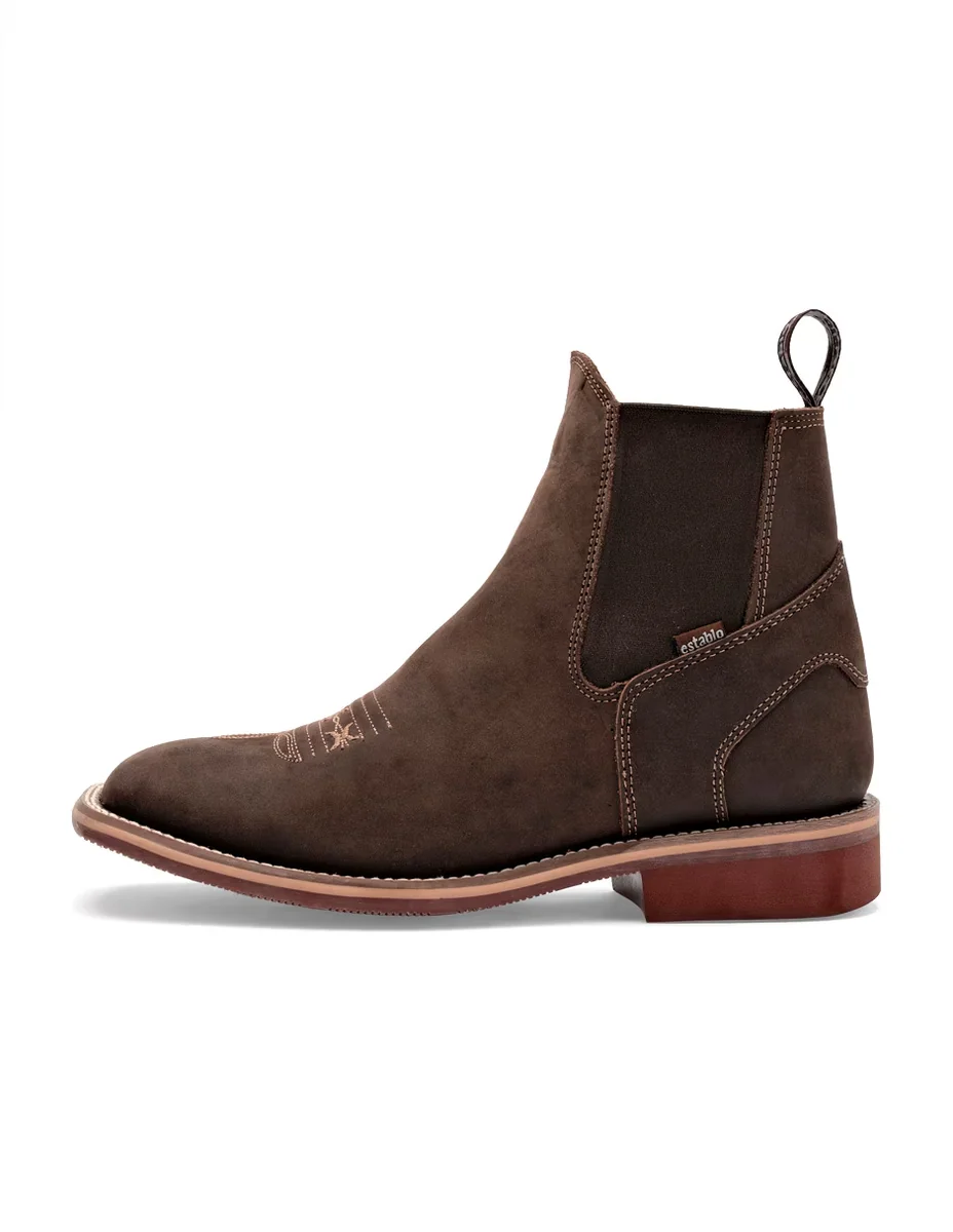 Bota Establo de piel para hombre