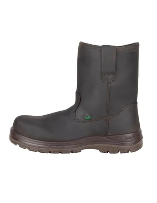 Bota industrial VANVIEN de Cuero y piel