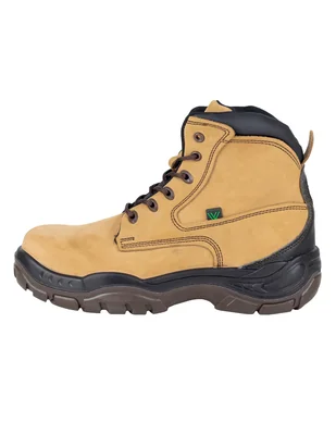 Bota industrial VANVIEN de Cuero y piel