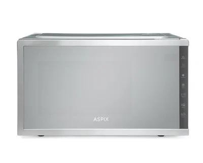 Horno de Microondas Aspix 1.1 Pies AX25MWA11GR Plateado