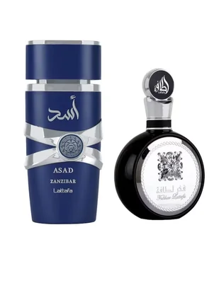 Set Eau de parfum Lattafa Asad & Fakhar para hombre