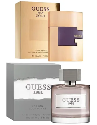 Set eau de toilette Guess Guess Gold y 1981 para hombre