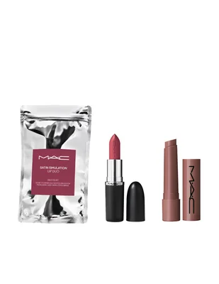Set brillo labial Mac acabado brillante