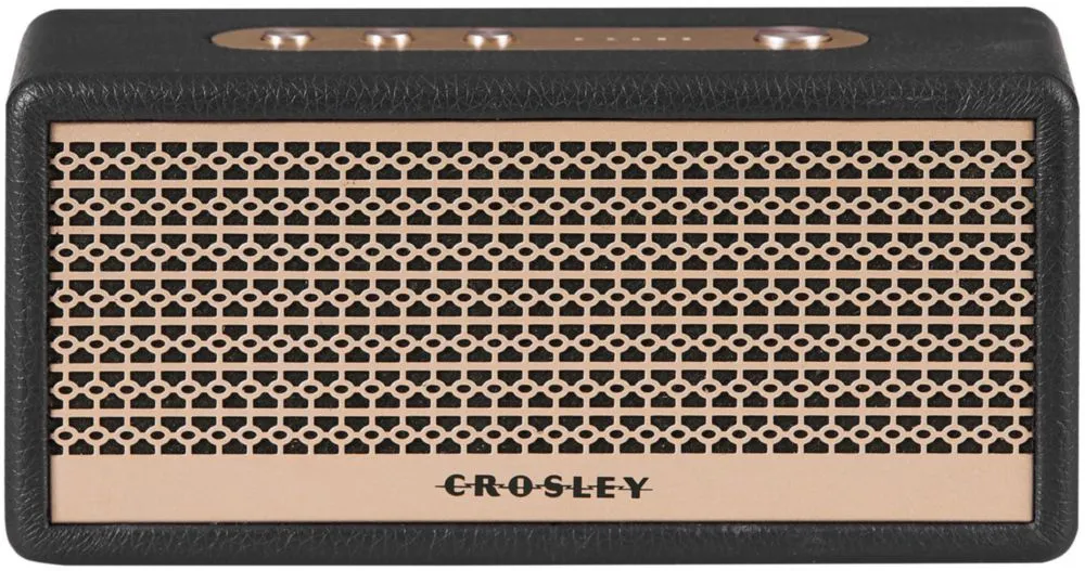 Parlante Bluetooth portátil recargable Crosley CR3113A-BK
