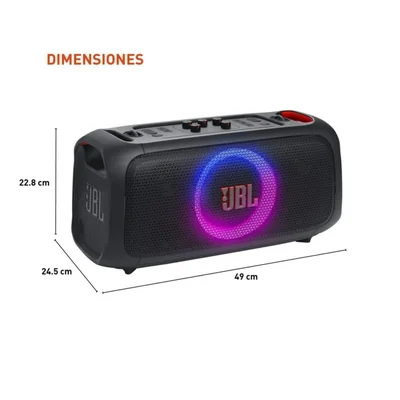 Bocina portátil para fiestas JBL PartyBox On-The-Go Essential