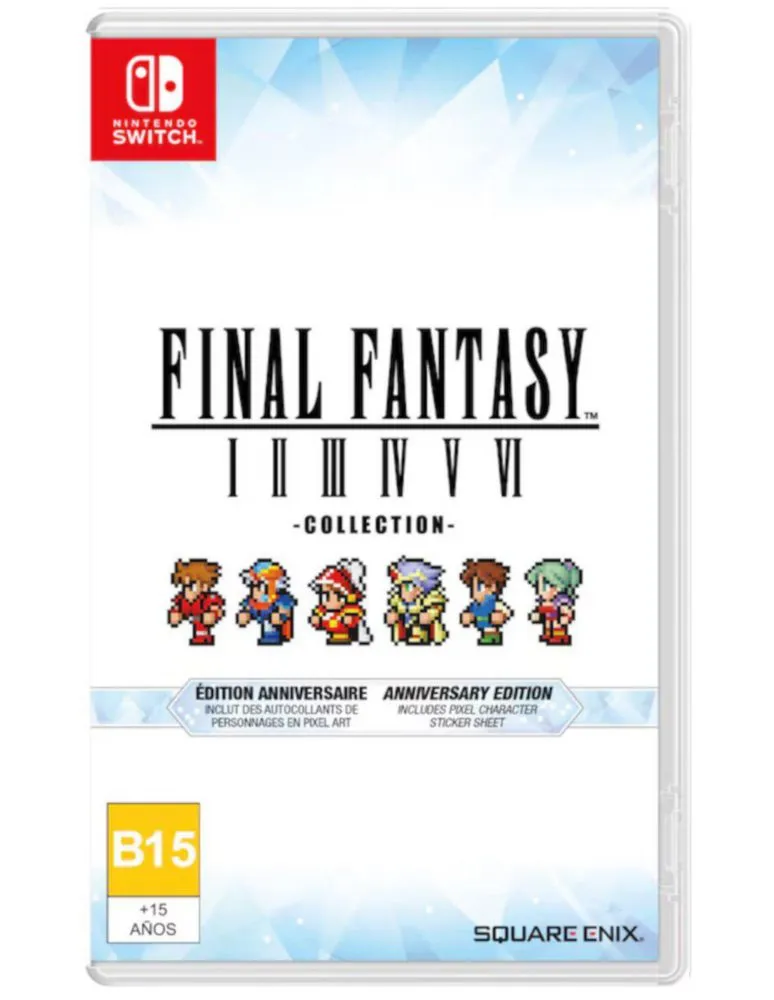 Nintendo Switch Juego Final Fantasy I-Iv Collection Anniversary