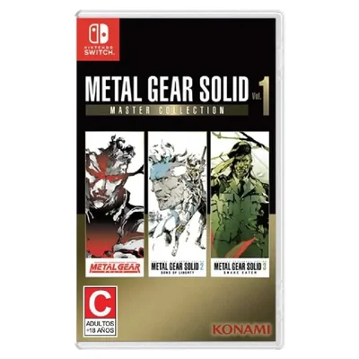 Nintendo Switch Juego Metal Gear Solid: Master Collection Volumen 1