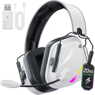Auriculares Vakedy Inalámbricos PS5 20 ms BT 5.4 USB