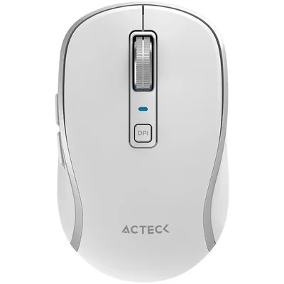 Mouse acteck mi580 inalambrico usb 1600dpi 6 botones blanco