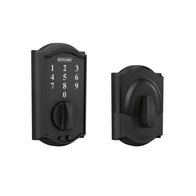 Cerradura SCHLAGE Touch Electrónica Negro Mate