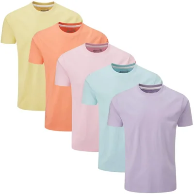 Camiseta Charles Wilson Mediana Pack de 5 Verano