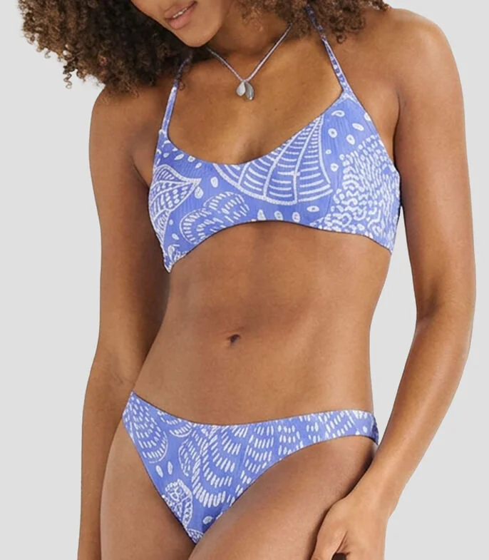 Bikini Top con diseño estampado Mujer