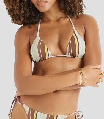 Bikini Top a rayas Mujer