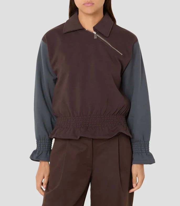 Sudadera lisa Mujer