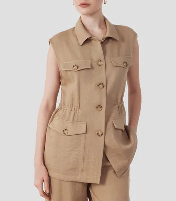 Chaleco Safari Mujer