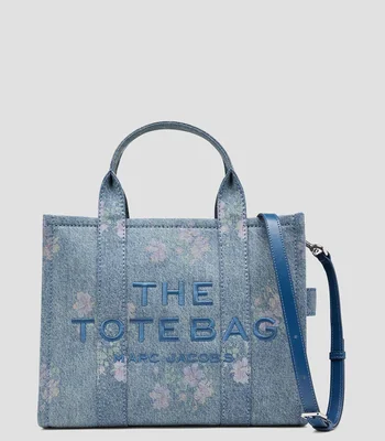 Bolsa tote Antique Floral Denim estampada Mujer
