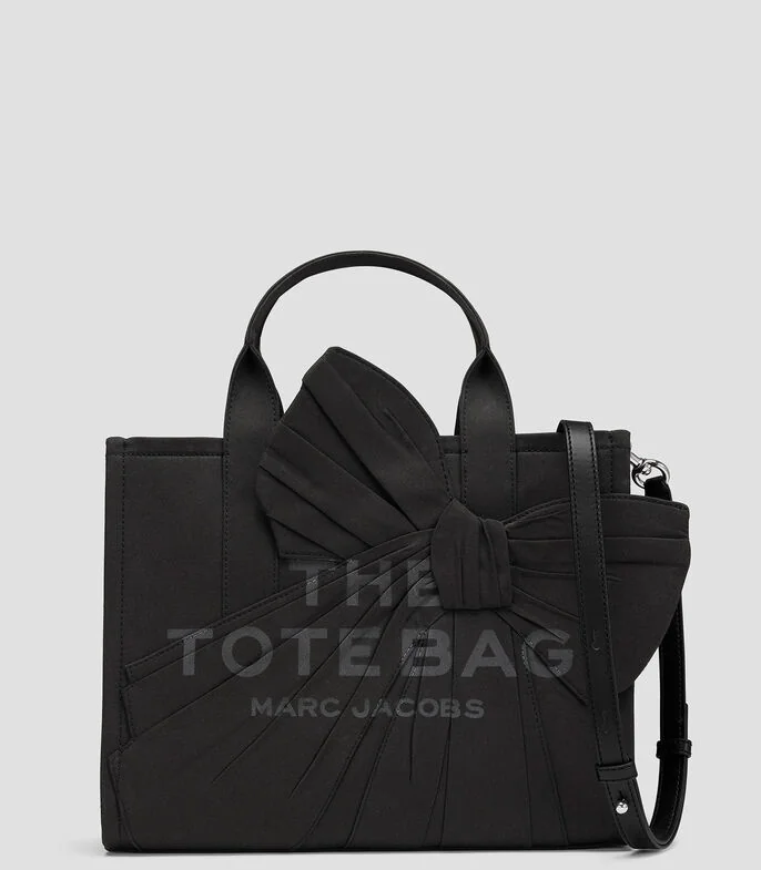 Bolsa tote The Oversized Bow Canvas Medium estampada Mujer
