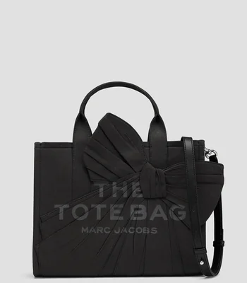 Bolsa tote The Oversized Bow Canvas Medium estampada Mujer
