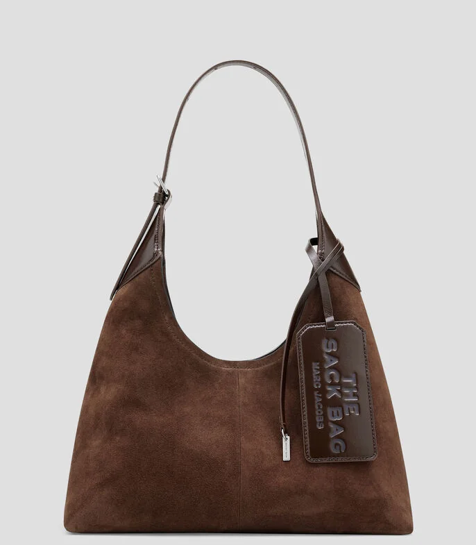 Bolsa shoulder en ante Belted Sack lisa Mujer