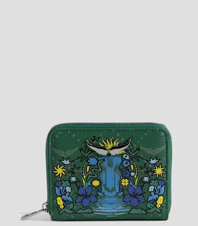 Cartera Mini ZV Monogram estampada Mujer