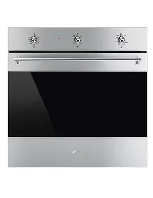 Horno a gas natural Smeg SF6302GVK capacidad 60 L