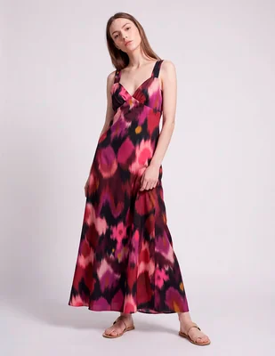 Vestido largo de fiesta zomos by sofia simon zomos espalda abierta