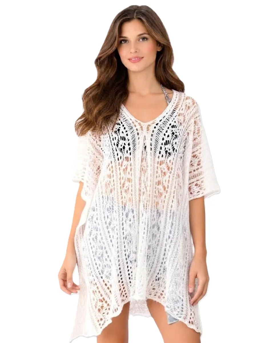 Salida de playa túnica Twist Side para mujer