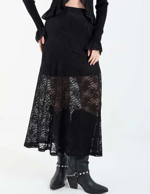 Falda crop That's It a la cintura