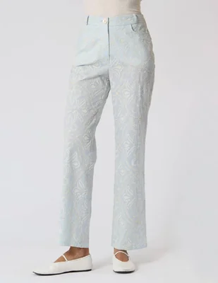 Pantalón regular criteria regular para mujer