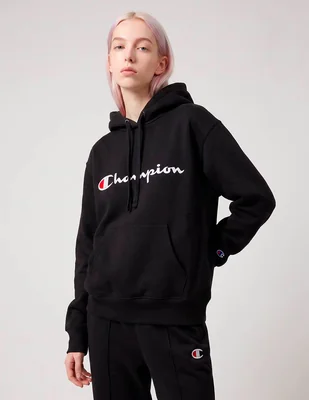 Sudadera con capucha y bolsa champion para mujer