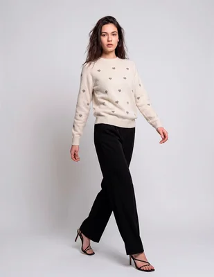 Suéter vero moda cuello redondo para mujer