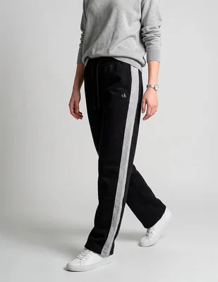 Pants straight ck con agujeta para mujer