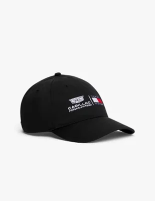 Gorra con visera curva casual tommy cadillac fórmula a mujer