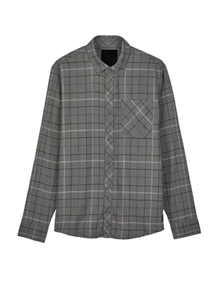 Camisa casual fox manga larga para hombre